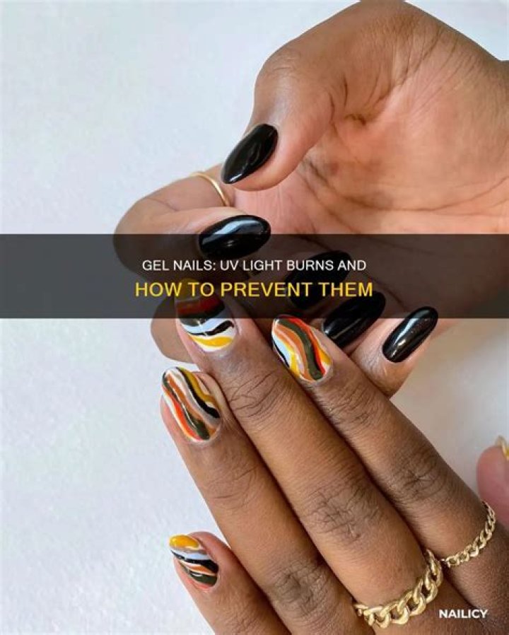 Why do gel nails hurt under UV light?