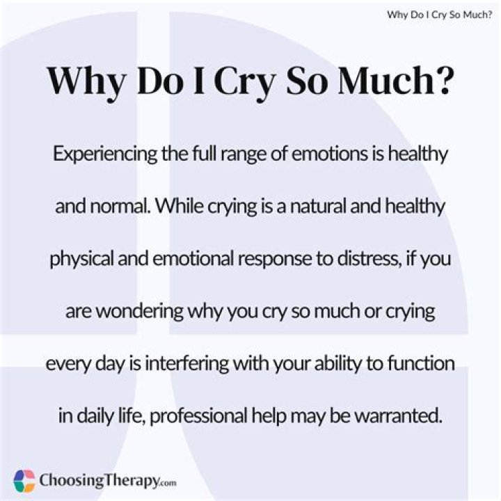 Why do I cry easily ADHD?