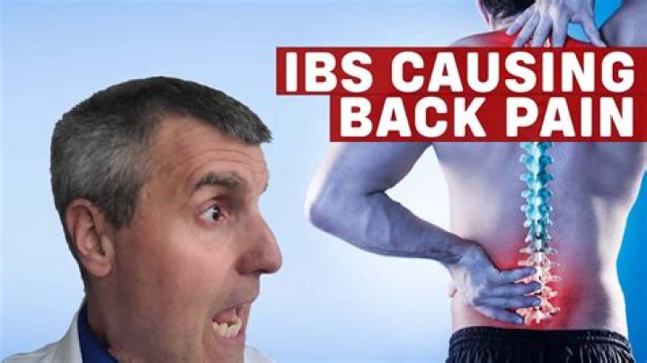 Why does IBS make my back hurt?