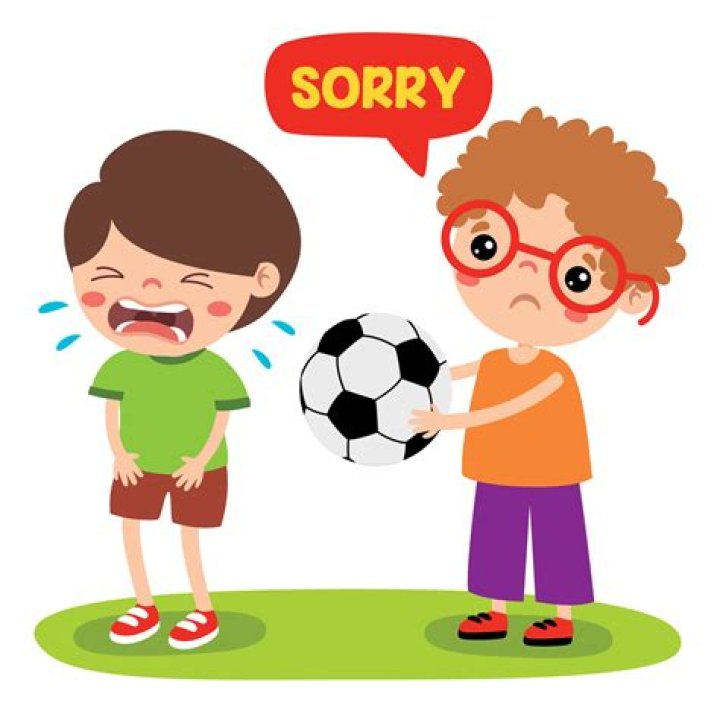 Why does my kid keep saying sorry?