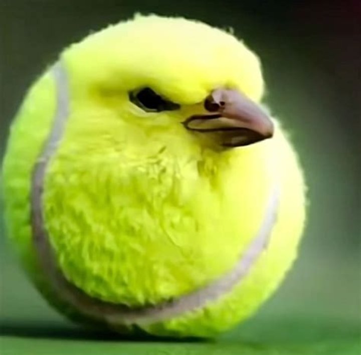 Why is a tennis ball yellow?