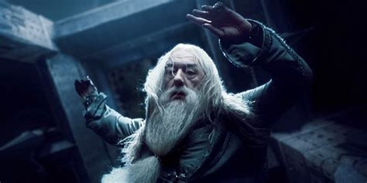 Why is Dumbledore's hand Black?