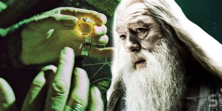 Why was Dumbledore's hand curse?
