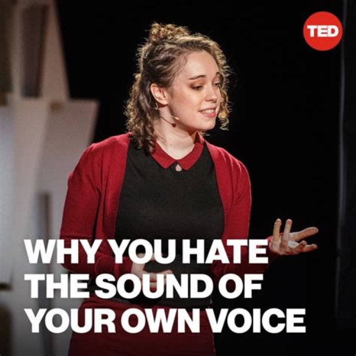 Why you hate the sound of your own voice?