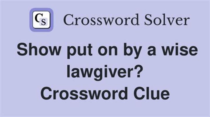 Wise as an ___ Crossword Clue